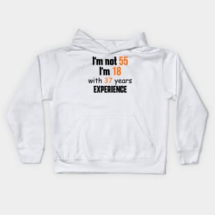 55th birthday Kids Hoodie